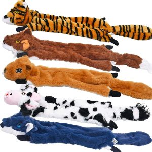 5pcs Set Of Squeaking Toys For Dogs, Pet Wrinkle Toys Without Stuffed Animal Plush, Large And Medium-sized Dogs Chew, And Dogs Can Carry Things When Bored